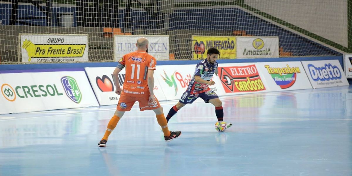 Cascavel Futsal vence Chopinzinho em um jogaço pela Liga Futsal Paraná