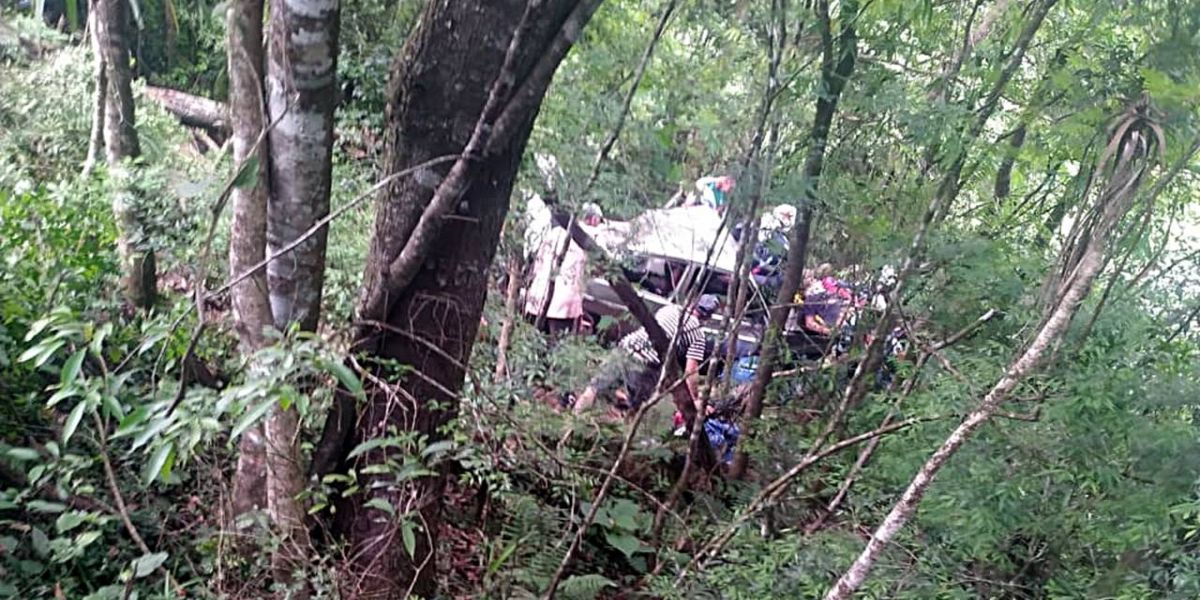 Mulher fica gravemente ferida em acidente entre Nova Laranjeiras e Espigão Alto do Iguaçu