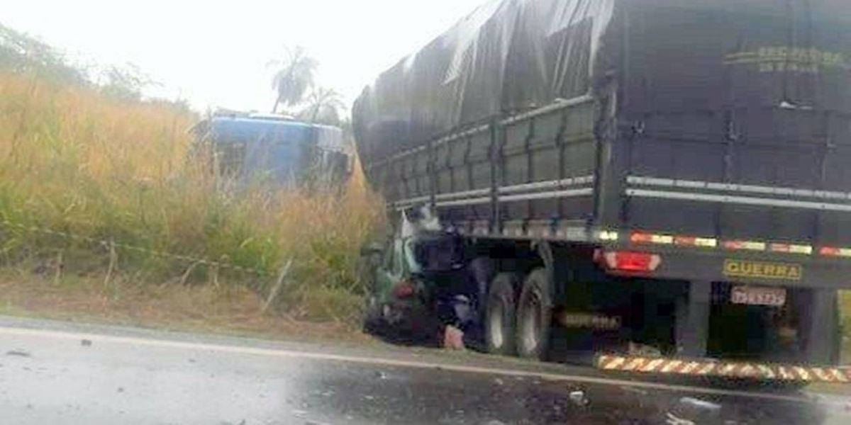 Casal de Guaíra morre e criança fica ferida após grave acidente no MS