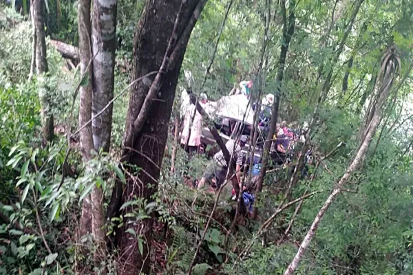 Foto relacionada a notícia: Mulher fica gravemente ferida em acidente entre Nova Laranjeiras e Espigão Alto do Iguaçu
