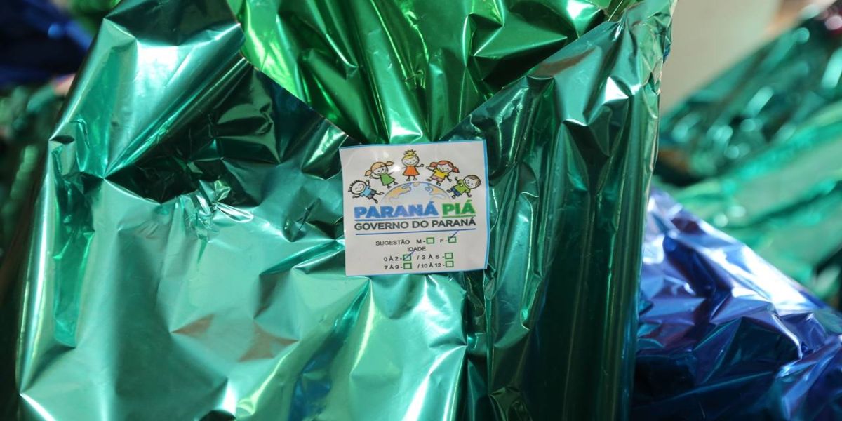 Campanha Paraná Piá arrecada mais de 15 mil brinquedos