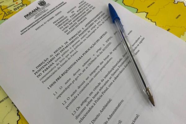 ESPEN publica livro sobre sistema penitenciário do Paraná