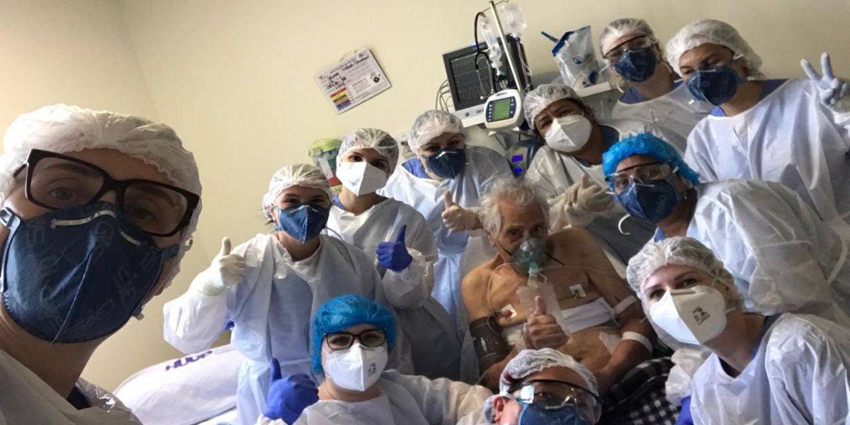 Covid-19: Hospital Universitário contabiliza mais de 200 altas e pacientes agradecem equipe