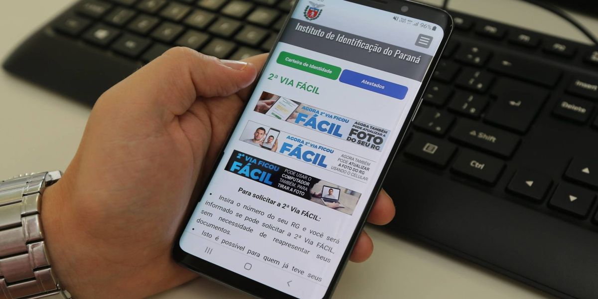 Polícia Civil lança 2ª Via Fácil com atualização remota da foto do RG
