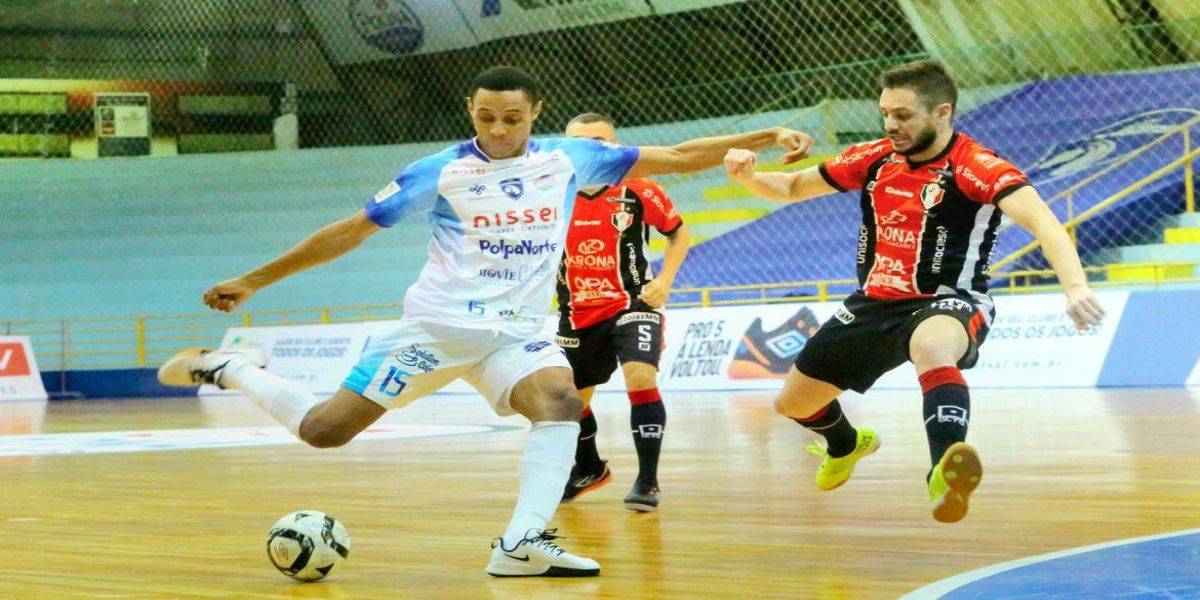 Liga Nacional de Futsal: Joinville e Foz Cataratas empatam no sul