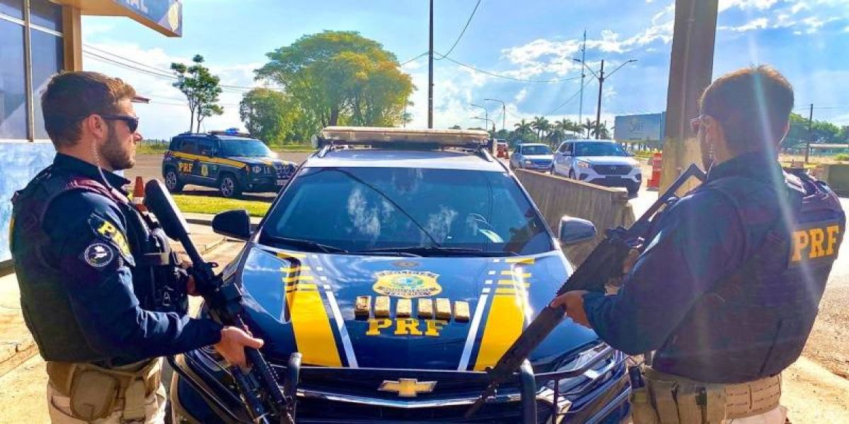 Apreensões da PRF, causam um prejuízo de mais de R$ 5 milhões ao crime organizado no Paraná