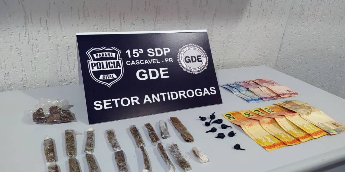 Polícia Civil apreende drogas e dinheiro no Bairro Morumbi