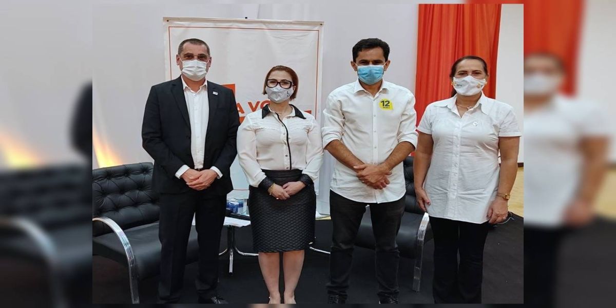 Candidato Marcio Pacheco (PDT) encerra a série de sabatinas da AMIC