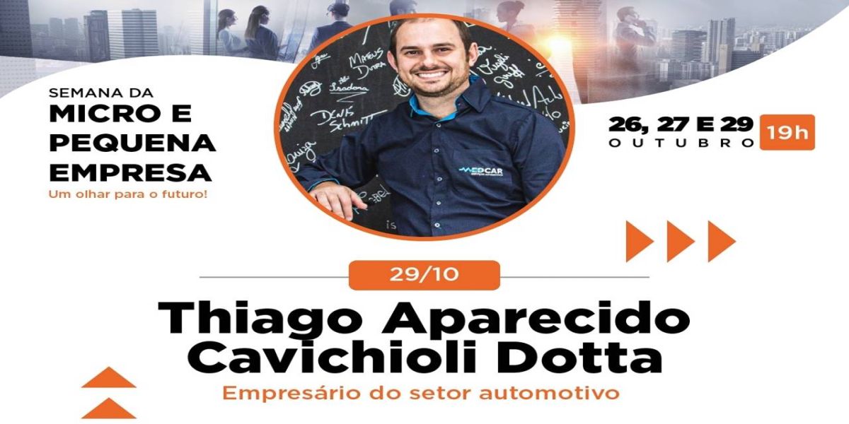 Semana da Micro e Pequena Empresa: “Jornada de um Pequeno Empreendedor” será tema de live