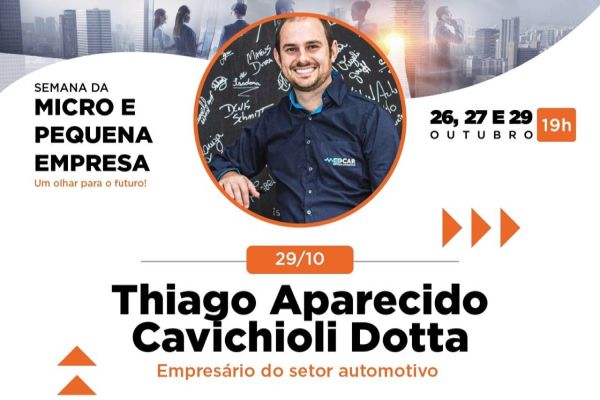 Semana da Micro e Pequena Empresa: “Jornada de um Pequeno Empreendedor” será tema de live