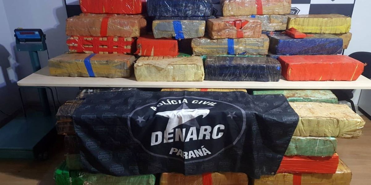 Denarc e PRF apreendem mais de uma tonelada de maconha em residência no Bairro Brasília