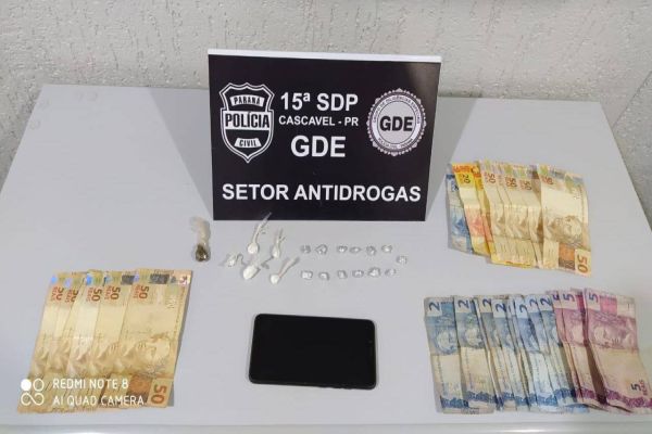 GDE apreende adolescente por tráfico de drogas no Bairro Interlagos