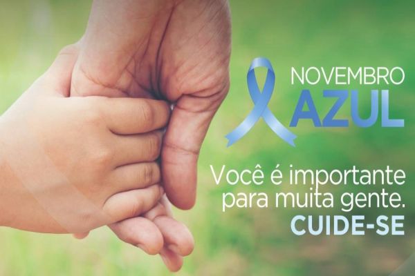 Novembro Azul conscientiza os homens para o cuidado com a vida