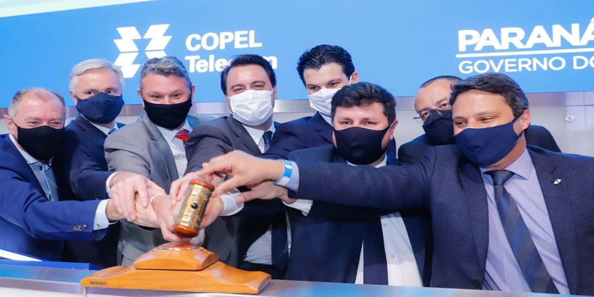 Leilão da Copel Telecom arrecada R$ 2,39 bilhões para o Estado