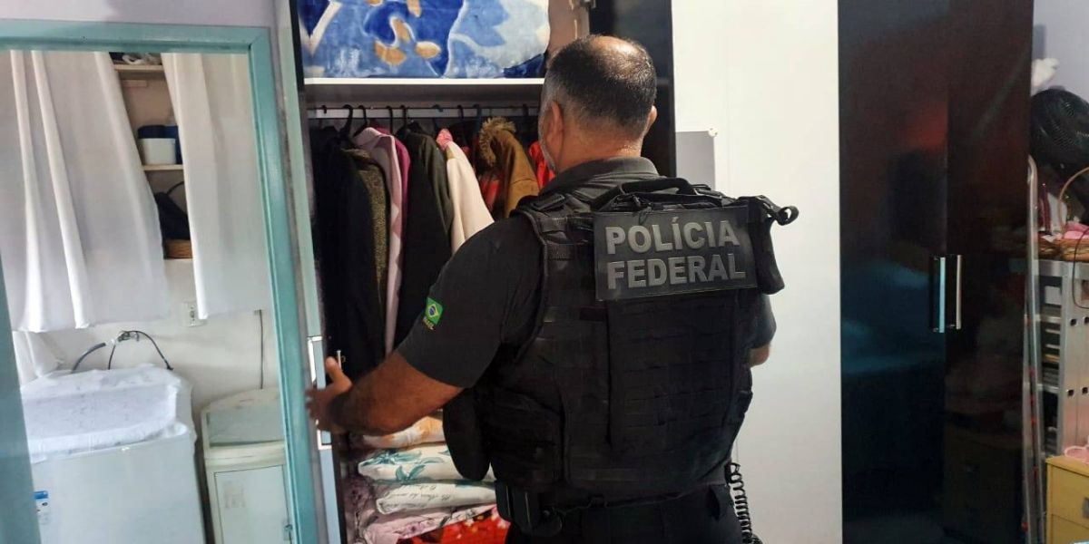 PF apreende homem por crime internacional de compartilhamento de pornografia infantil pela internet