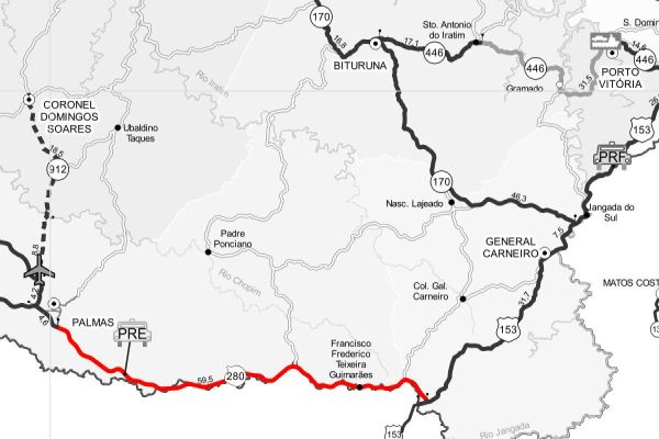 Edital de restauração da PRC-280 é prorrogado até dezembro