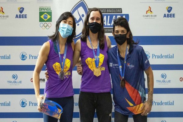 Paranaense se destaca no Campeonato Brasileiro de Escalada