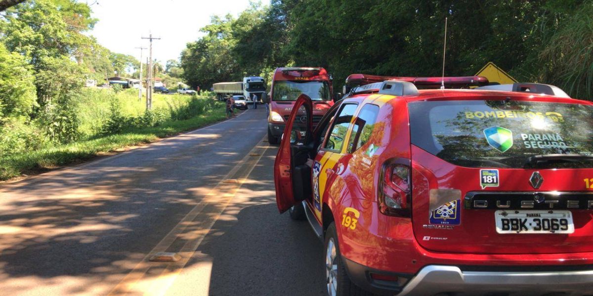 Mulher morre em grave acidente de trânsito na PR-562
