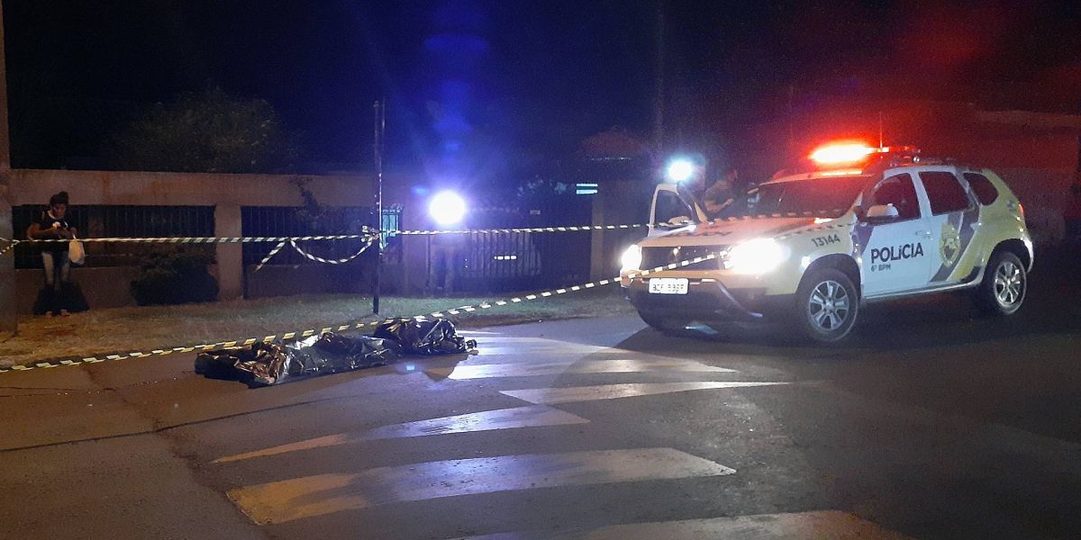 Ciclista 37 anos morre após ser atingido por moto e motociclista foge sem prestar socorro