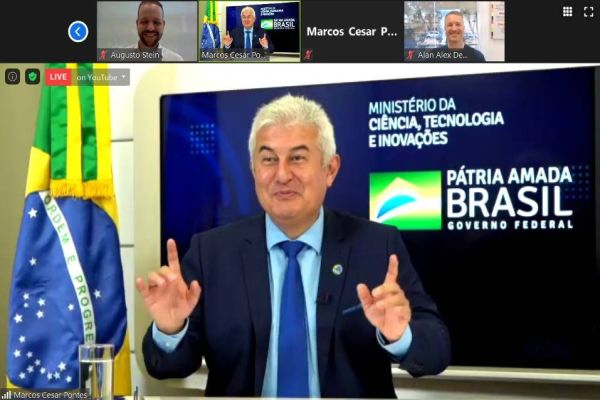 Ministro Marcos Pontes defende conhecimento e tecnologia para o desenvolvimento