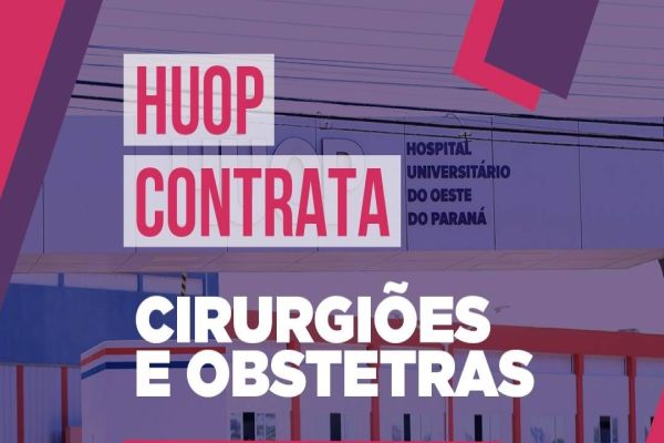 Hospital Universitário contrata novos obstetras e cirurgiões