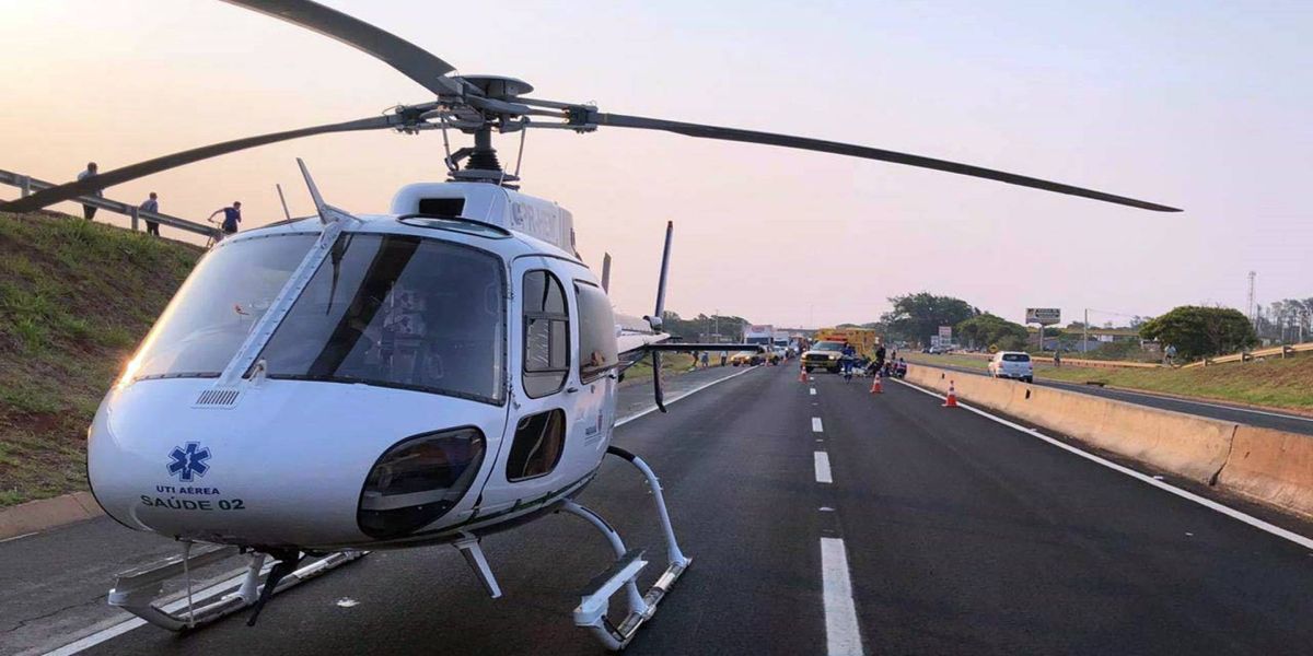Em quatro anos, serviço aeromédico de Maringá atende 2,2 mil ocorrências