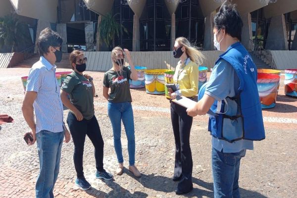 Crea-PR fiscaliza as instalações natalinas do Município de Cascavel