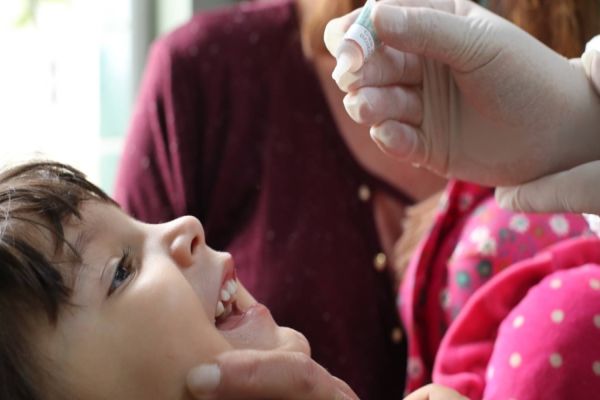 Cascavel supera a meta de vacinação na Campanha Contra a Pólio