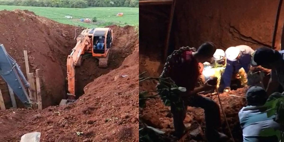 Homem morre soterrado após acidente de trabalho em Galvão