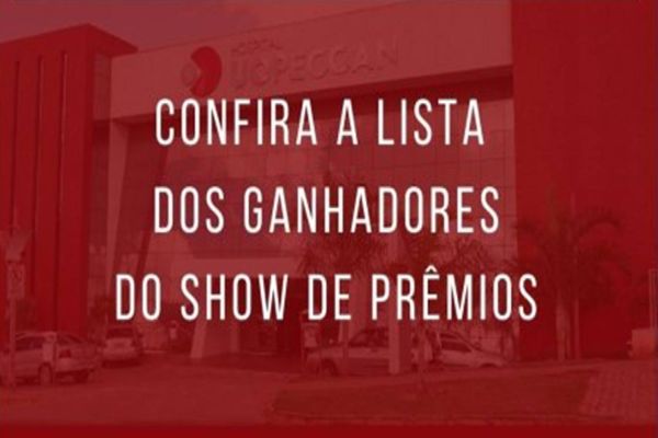 Uopeccan: Confira a lista dos ganhadores do Show de Prêmios