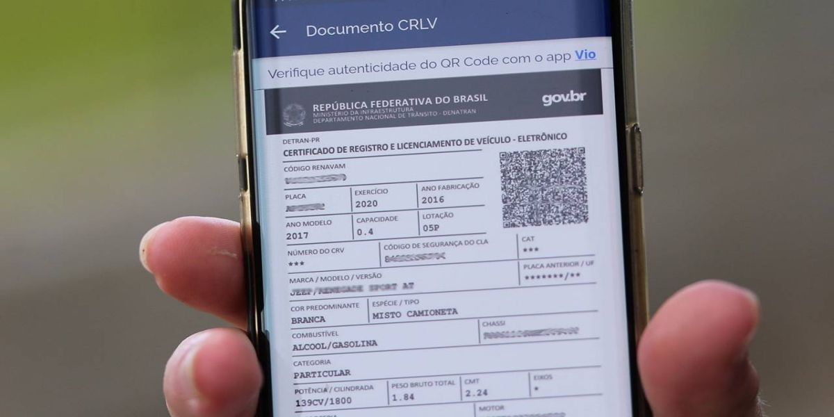 Documento de propriedade de veículos também passa a ser digital