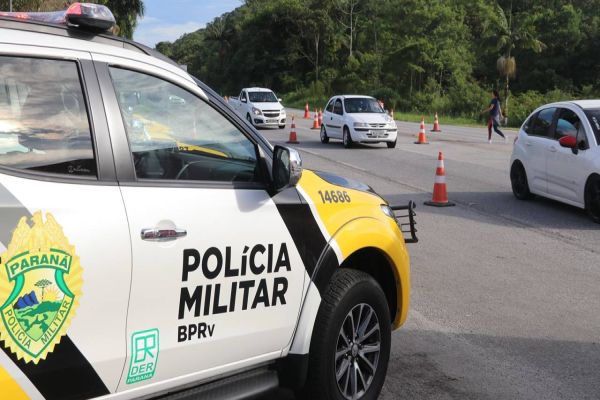 Batalhão Rodoviário registra queda de acidentes no Paraná durante o Réveillon