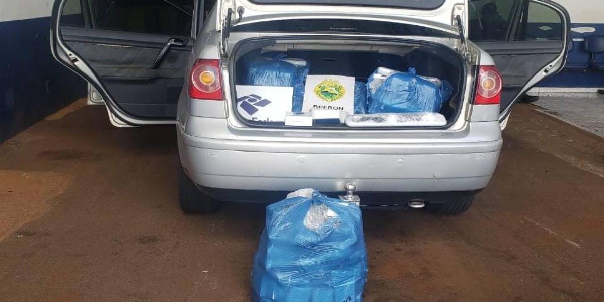 BPFRON e Receita Federal apreendem veículo carregado com eletrônicos em Toledo