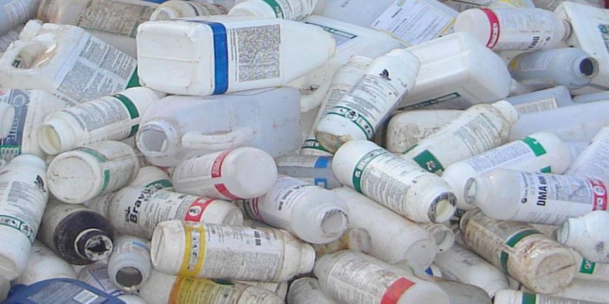 Brasil é referência na reciclagem de embalagens de agrotóxicos