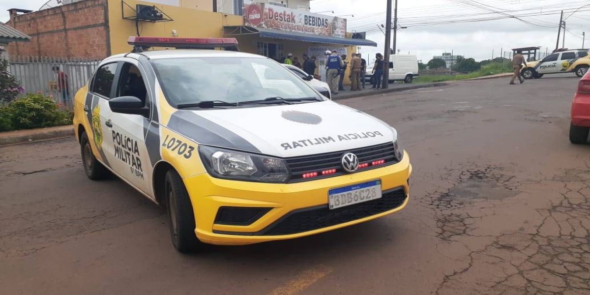 Comerciante é baleado após tentativa de assalto no Bairro Consolata