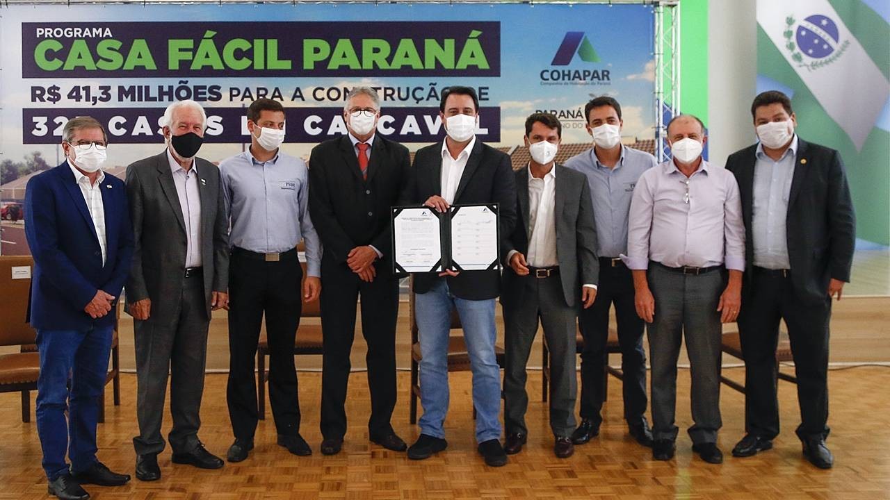 Cascavel vai receber 323 casas populares com investimento de R$ 41,3 milhões
