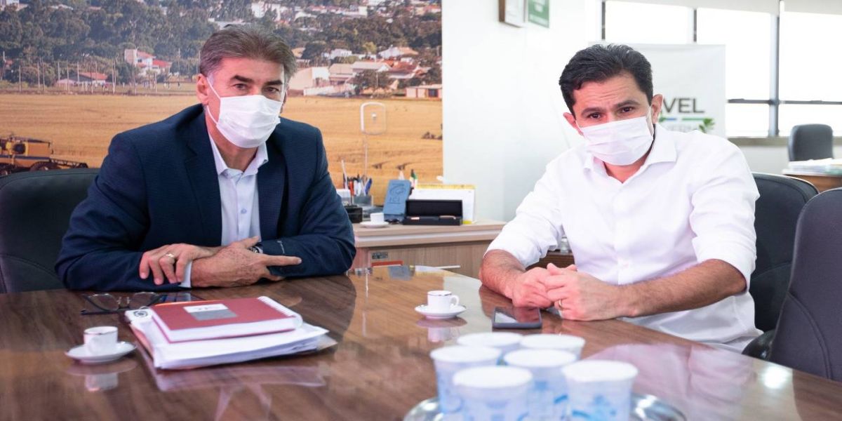 Pacheco se reúne com Paranhos para debater Espaço Inclusivo e emendas encaminhadas ao município