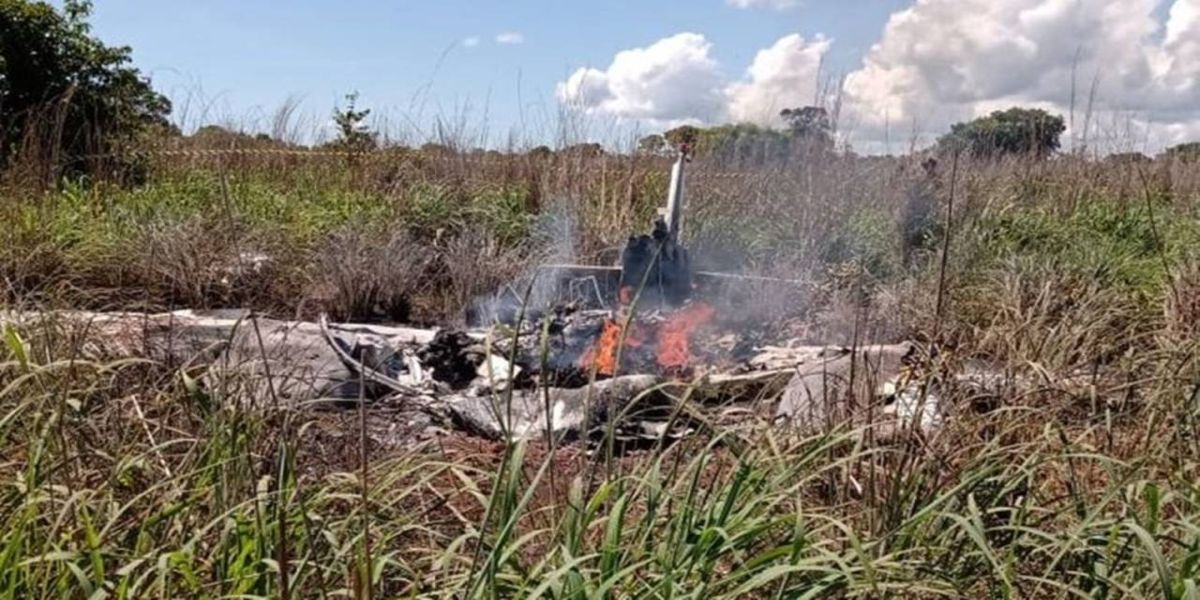 Avião com presidente e jogadores do Palmas Futebol cai no Tocantins