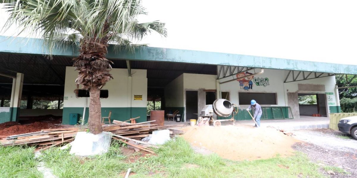 Ecoponto da rua Manaus passa por reforma