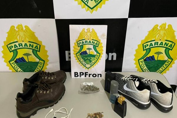 BPFRON recupera objetos furtados em ação da Operação Hórus na cidade de Guaíra