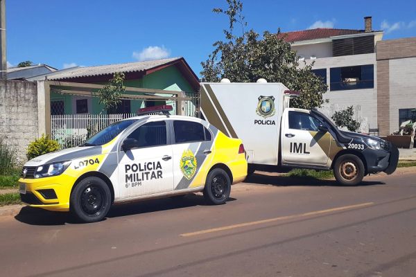Imagem referente a notícia: Homem de 59 anos é morto a golpes de faca após discussão familiar no bairro Cascavel Velho
