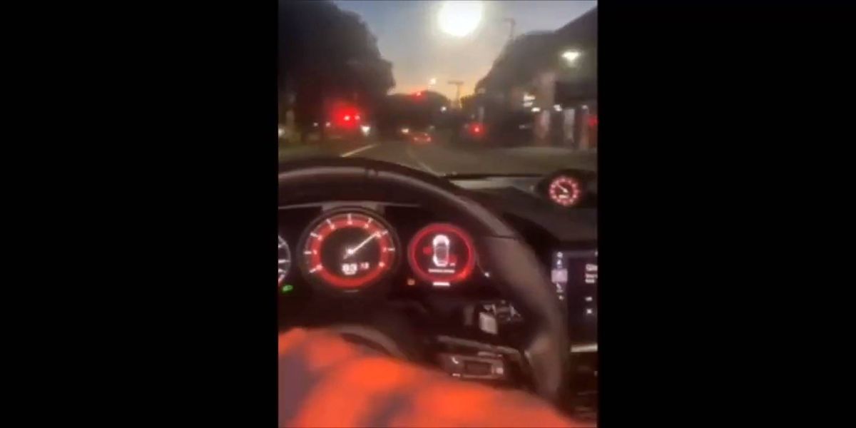 Transitar identifica condutor de veículo filmado a 160Km/h na Av. Brasil e processo vai parar no MP