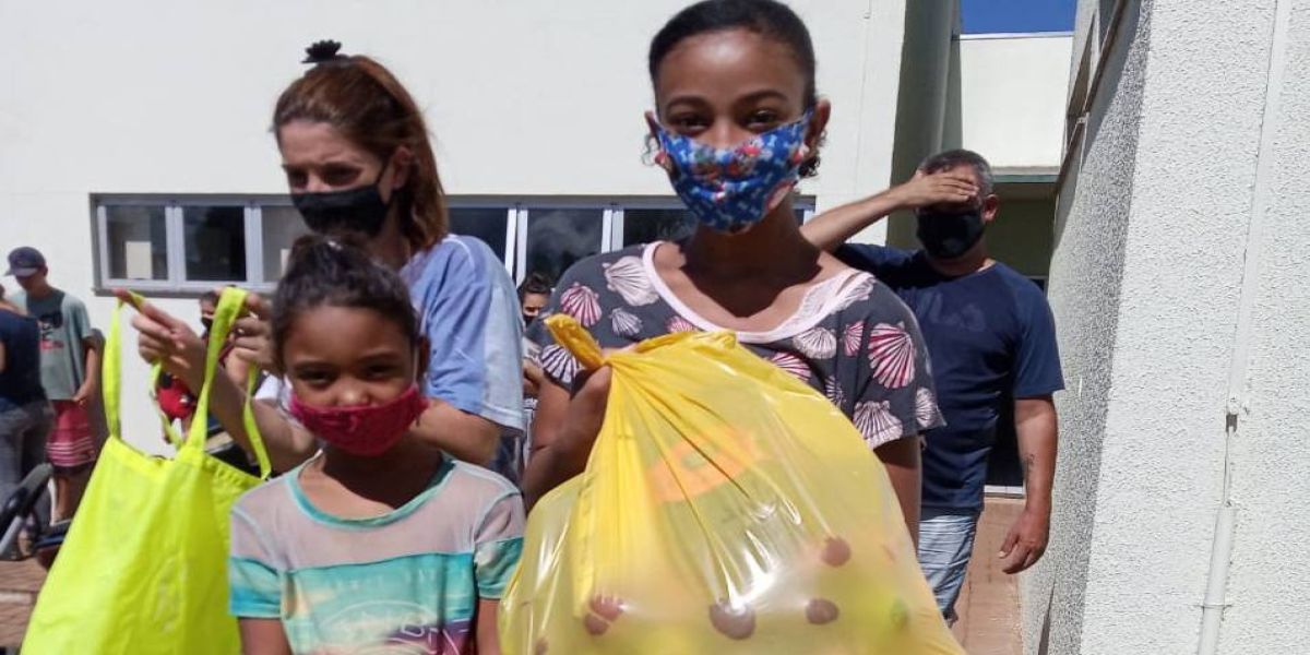 Banco de Alimentos beneficia famílias em vulnerabilidade