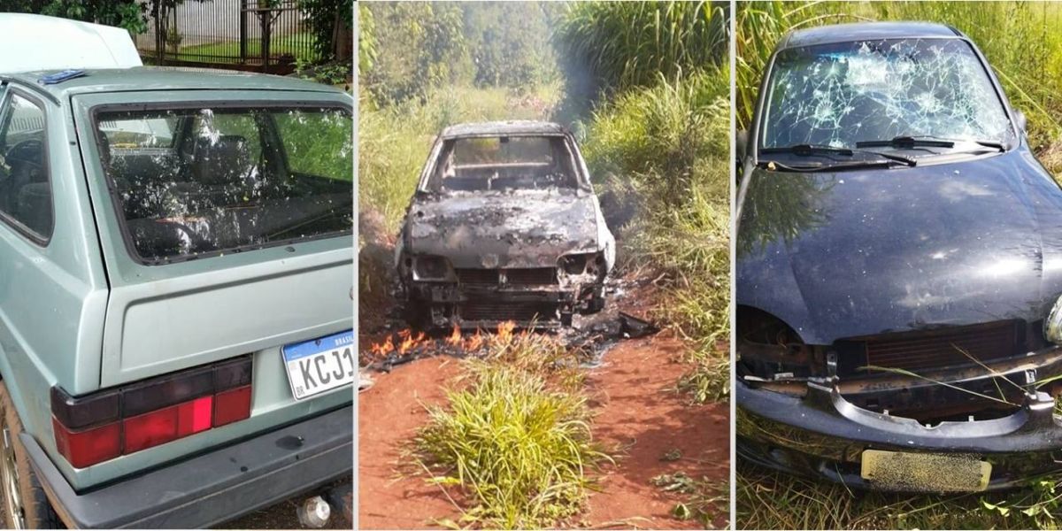 Guarda Municipal recupera três veículos furtados em menos de 24 horas