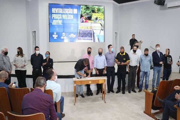 Revitalização da Praça Wilson Joffre começa nos próximos dias