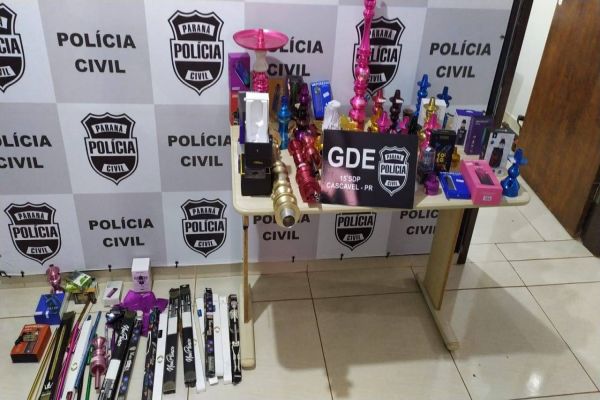 GDE recupera mais de R$ 20 mil em objetos furtados de tabacaria no Bairro Neva