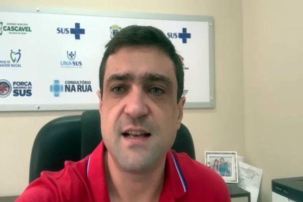 Thiago Stefanello explica o inicio da aplicação da segunda dose da vacina contra a Covid-19