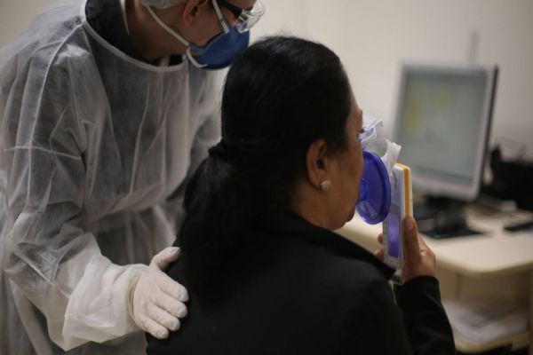 Covid-19: cerca de 60 pacientes já fizeram a espirometria no Hospital Universitário