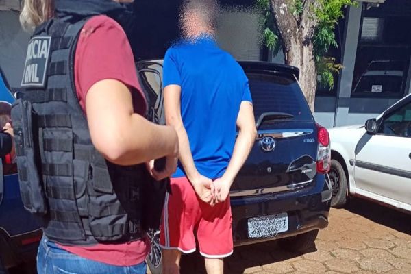Homem é detido após descumprimento de ordem judicial