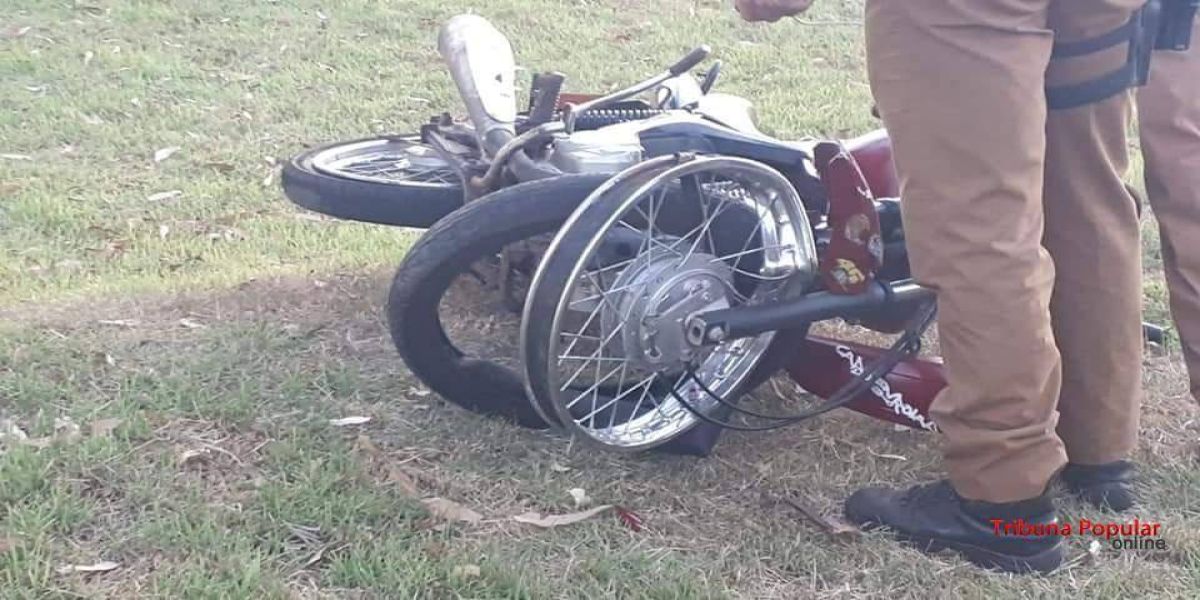 Motociclista morre após colidir contra um muro na cidade de Missal
